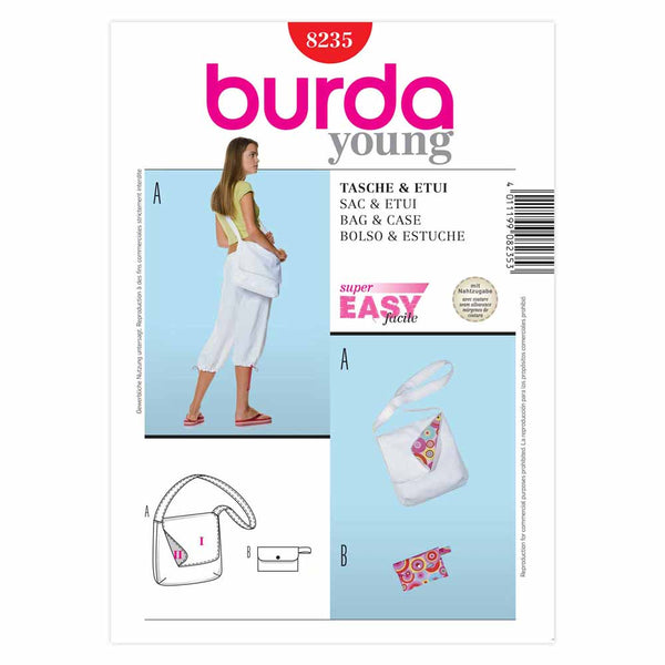 Pattern, Burda, 8235, Bags