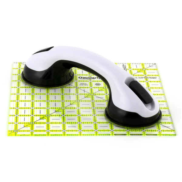 Omnigrid Double Suction Cup Ruler Grip,