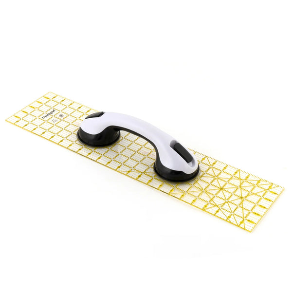 Omnigrid Double Suction Cup Ruler Grip,