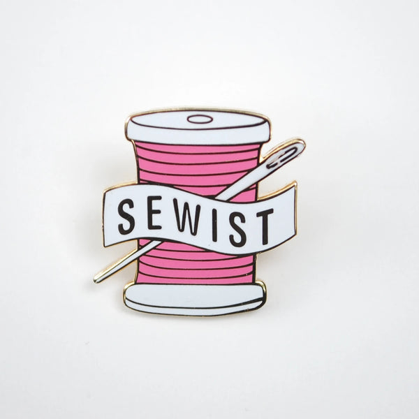 Jewelry, Sewist Pin Pink, AGD230
