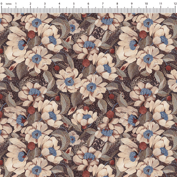 Fabric, A Floral Encounter Collection: Alba     06524-01
