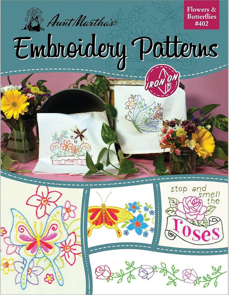 Book, Aunt Martha's Embroidery Patterns (Iron On)