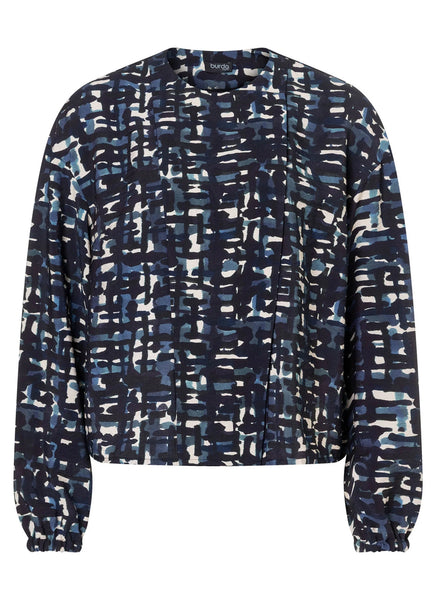 Pattern, Burda, Red, Misses' Blouse, 5597