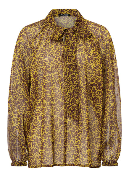 Pattern, Burda, Red, Misses' Dress & Blouse, 5605