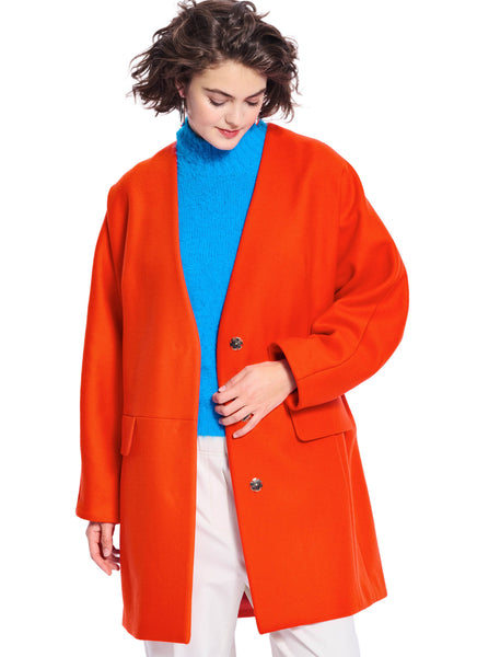 Pattern, Burda, Red, Misses' Jacket & Coat, 5613