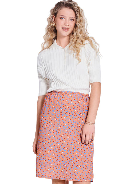 Pattern, Burda, Green, Misses' Skirt, 5660