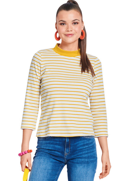 Pattern, Burda, 5705 Misses' Shirts