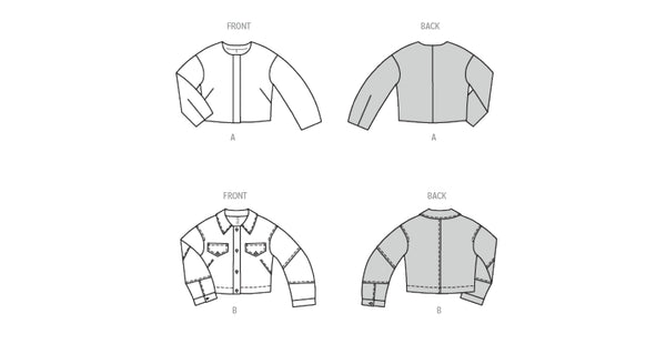 Pattern, Burda, 5711 Misses' Jackets