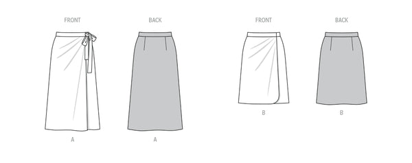 Pattern, Burda, 5725, Misses' Skirt