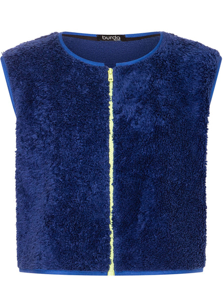Pattern, Burda, 5764, Misses' Waistcoats and Vest