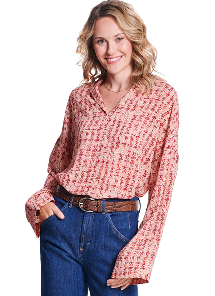 Burda, 5780, Misses Blouses