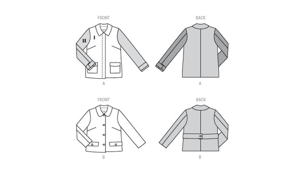 Burda, 5799, Misses Jacket