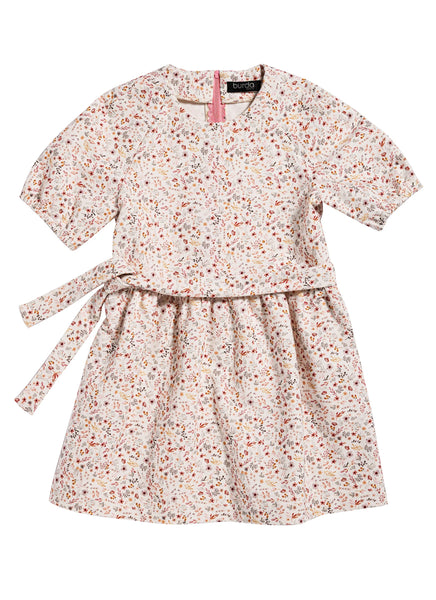 Pattern, Burda, Green, Children's Dresses, 9189