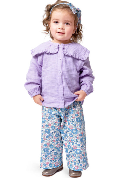 Pattern, Burda, 9312, Kids Top and Pants