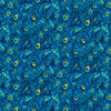 Fabric, Wild Beauty CD3965 Royal