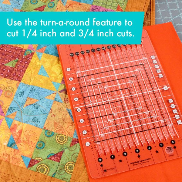 Ruler, Creative Grids, Stripology Squared Mini, #CGRGE3