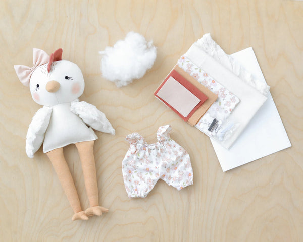 Kit, Claire the Hen Doll, 14"
