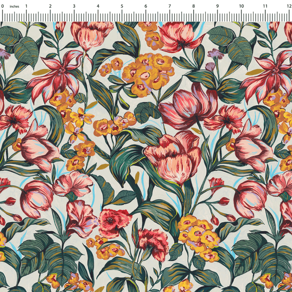 Fabric, A Floral Encounter Collection: Chintz     06524-02