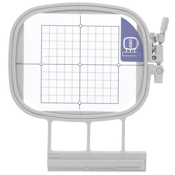 Embroidery Hoop and Grid, 4" x 4" 100mm x 100mm EF74