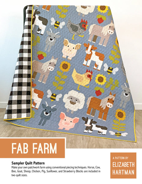 Pattern,  Farm Quilt Pattern Elizabeth Hartman EH069