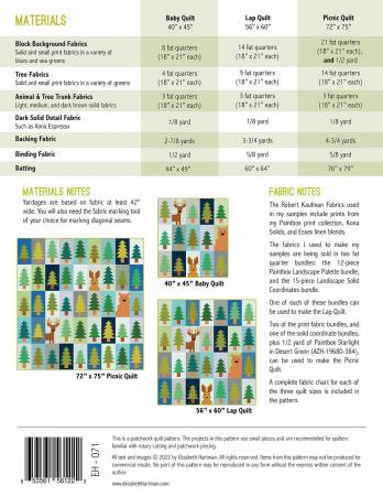 Pattern, Lookout Quilt, Elizabeth Hartman