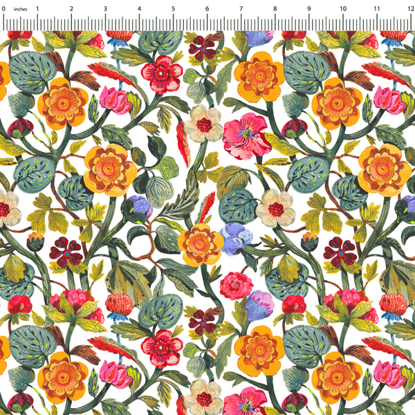Fabric, A Floral Encounter Collection: Evelina   06524-03