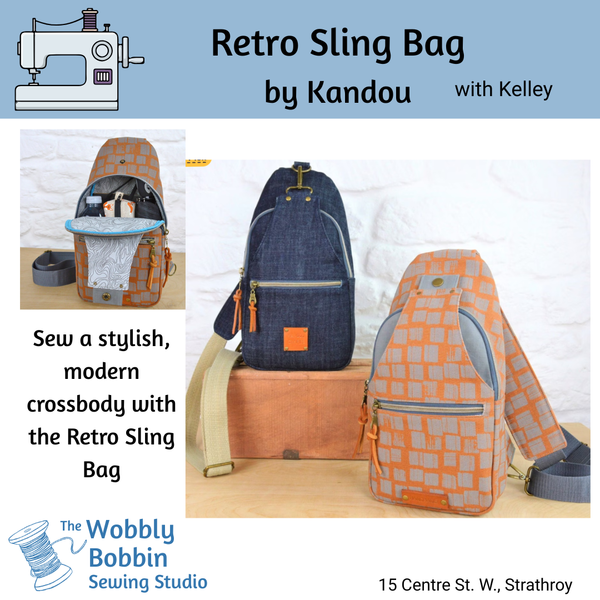 Class, Retro Sling Bag by Kandou, October 2026