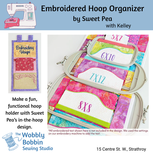 Class, Embroidery Hoop Holder, October 2026