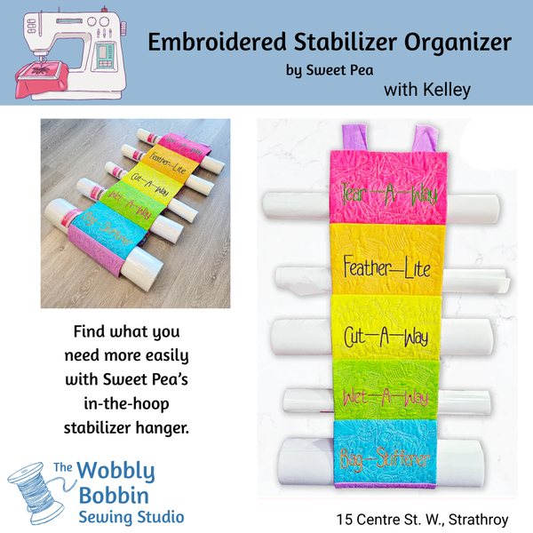 Class, Embroidered Stabilizer Hanger, November 2026
