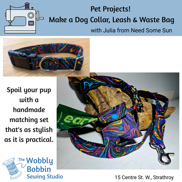 Class, Dog Collar, leash and waste bag, November 2026
