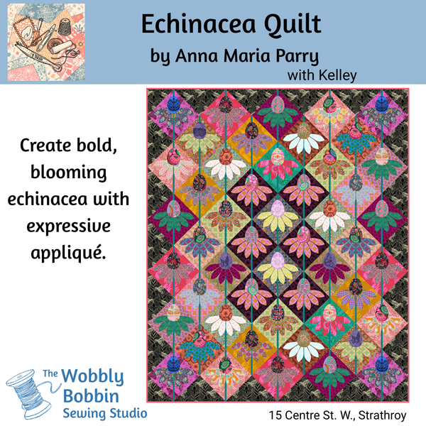 Class, Echinacea Quilt, October-November 2026