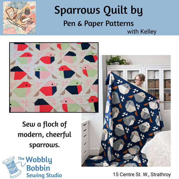 Class, Sparrows Quilt, September 2026