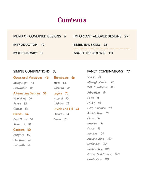 Book, Free Motion Combinatons by Christina Cameli