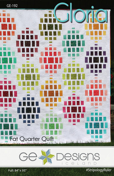 Pattern, "Gloria", Fat Quarter Quilt