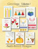 Machine Embroidery Pattern, Greetings Collection 1, SS9047