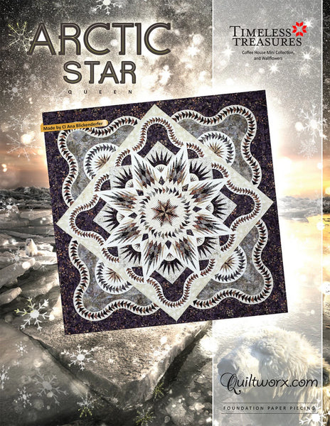 Class, Arctic Star Paper Pieced Quilt, 6 months starting November 2026