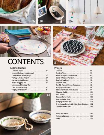 Book, Zigzag Rope Sewing Projects # L966S