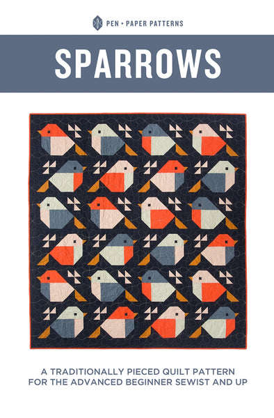 Pattern, Sparrows Quilt Pattern PPP25