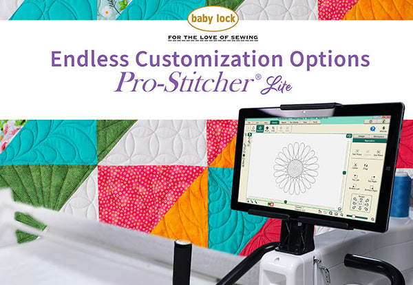 Sewing machine, Baby Lock Pro-Stitcher Lite Computerized Quilting System BLPS-LITEG