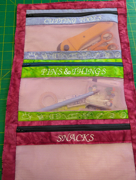 Class, Embroidered Organizer Hanger, November 2026