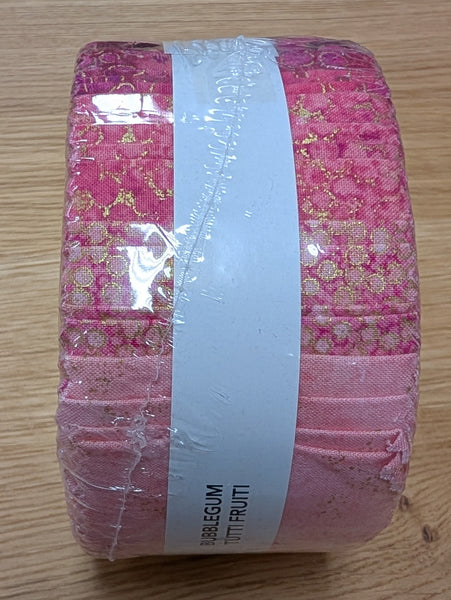 Fabric, 2 1/2" Strips, Northcott Shimmer, SBUBGUMTUFRU40-10