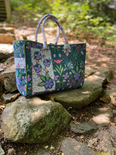 Kit, Phoebe Fabrics Yorkville Shopper, A Spring Dance Collection