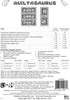 Machine Embroidery Pattern, Quiltasaurus Machine Embroidery CD # QP-QS-DD