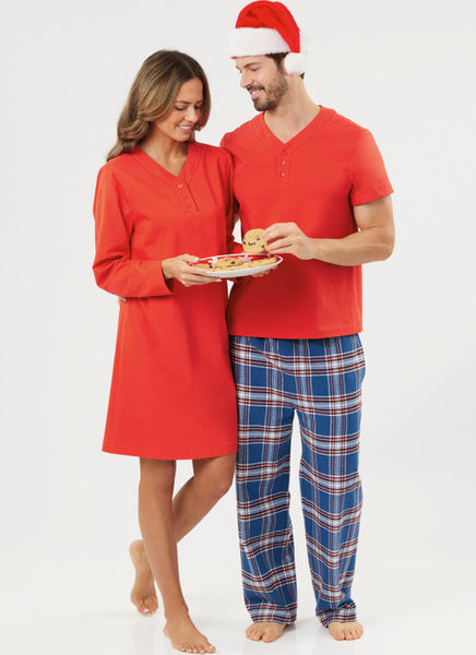 Pattern, SIMPLICITY 3041, Children's, Teens' and Adults' Lounge Shorts, Pants and Knit Top and Tunic