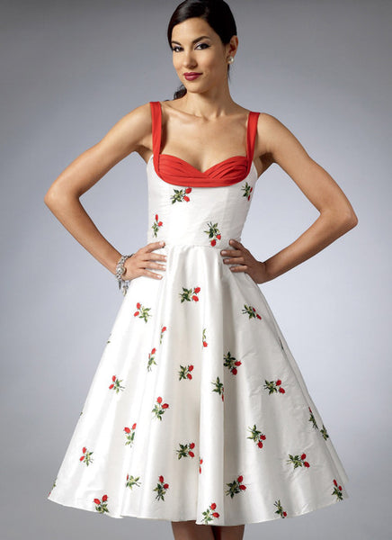 Pattern, SIMPLICITY 9284 Misses' Sweetheart-Neckline Dresses