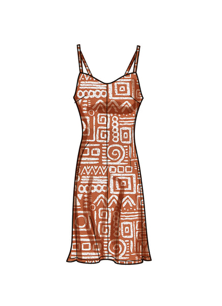 Pattern, SIMPLICITY 9745 Misses Slip Dress
