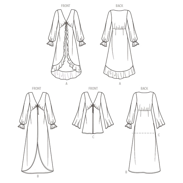 Pattern, SIMPLICITY 9747 Misses Duster