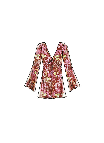 Pattern, SIMPLICITY 9747 Misses Duster