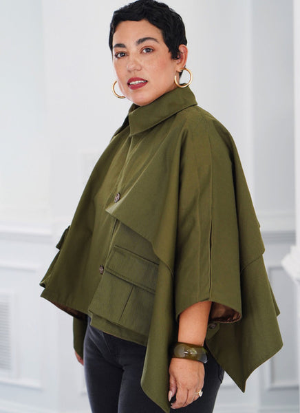 Pattern, SIMPLICITY 9893, Misses' Cape