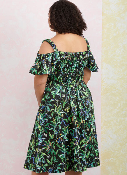 Pattern, SIMPLICITY 9919, Women's Dress with Sleeve and Length Variations